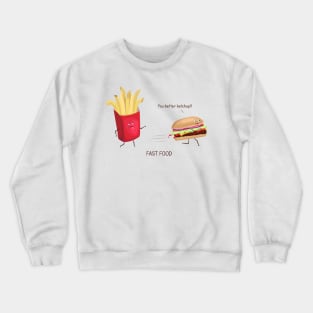 Fast Food Crewneck Sweatshirt